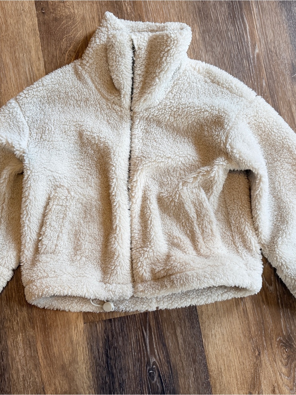 Lululemon Cream Sherpa Jacket